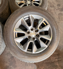 Load image into Gallery viewer, Set of Used '00-'26 Chevrolet Silverado 1500 RST Wheels 275/60R20 Continental LT
