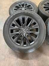 Load image into Gallery viewer, Set of 4 Used 20" OEM '24-'26 Toyota Land Cruiser Wheels 265/55R20 Yokohama LT

