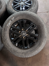 Load image into Gallery viewer, OEM '23-'26 Toyota Tundra Sequoia 18" Used 75281 Wheels 265/70R18 Bridgestone LT
