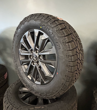 Load image into Gallery viewer, OEM '24-'26 Toyota Land Cruiser 20" Rims 275/60R20 Falken Wildpeak A/T4W Tires
