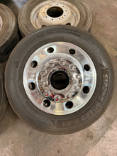 Load image into Gallery viewer, Set of Used '05-'26 Ford F450 F550 19.5" King Ranch Wheels 225/70R19.5 Tires LT
