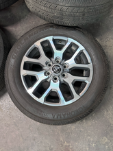 Load image into Gallery viewer, OEM '22-'26 Toyota Tundra 75277 OEM Used Wheels 265/60R20 Yokohama XCV Tires LT
