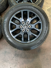 Load image into Gallery viewer, OEM '22-'26 Toyota Tundra 20" Dark Charcoal Used Rims 265/60R20 Yokohama XCV LT

