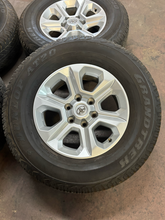 Load image into Gallery viewer, OEM '05-'24 Toyota 4Runner 17" Silver Used Wheels 265/70R17 Dunlop A20 Tires LT
