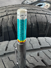 Load image into Gallery viewer, OEM '22-'26 Toyota Tundra 18" Used Black Machined Rims 265/70R18 Michelin LTX LT
