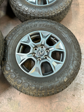 Load image into Gallery viewer, OEM '24-'26 Overtrail+ Lexus GX550 Used 18" Wheels 265/70R18 Toyo AT3 Tires LT
