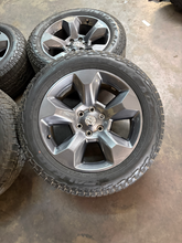 Load image into Gallery viewer, OEM '19-'26 RAM 1500 20" Used 2675 Wheels on 275/55R20 Falken Wildpeak Tires LT
