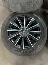 Load image into Gallery viewer, Set of Used OEM 22" '24-'26 Lexus GX550 Luxury+ Wheels 265/50R22 Dunlop HT31 LT
