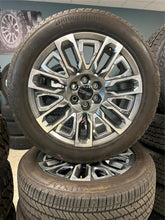 Load image into Gallery viewer, Set of 4 Used OEM &#39;00-&#39;25 Yukon Sierra 1500 Denali 22&quot; Wheels on 275/50R22 Tires
