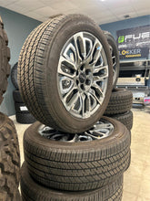 Load image into Gallery viewer, Set of 4 Used OEM &#39;00-&#39;25 Yukon Sierra 1500 Denali 22&quot; Wheels on 275/50R22 Tires
