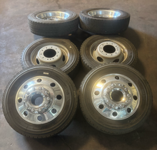Load image into Gallery viewer, OEM '05-'26 ALCOA Ford F-450 F-550 Used 19.5" Wheels on 225/70R19.5 Tires LT

