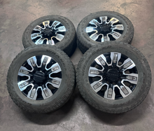 Load image into Gallery viewer, OEM '11-'26 GMC Sierra 2500 Denali Ultimate 20" Used Rims on 275/65R20 Tires LT
