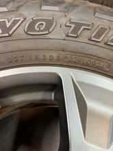 Load image into Gallery viewer, OEM '24-'26 Overtrail+ Lexus GX550 Used 18" Wheels 265/70R18 Toyo AT3 Tires LT
