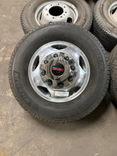 Load image into Gallery viewer, Set of 6 Used '11-'26 GMC Sierra 3500 Dually 17" Wheels 235/80R17 Michelin XC LT
