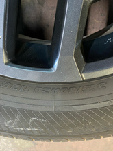 Load image into Gallery viewer, OEM '22-'26 Toyota Tundra 20" Dark Charcoal Used Rims 265/60R20 Yokohama XCV LT
