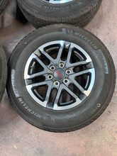 Load image into Gallery viewer, OEM '24-'26 Toyota Tacoma 18" TRD Used Wheels 265/65R18 Michelin Primacy LTX LT
