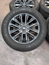 Load image into Gallery viewer, OEM '22-'26 Toyota Land Cruiser 20" Dark Charcoal Used Wheels 265/60R20 Tires LT
