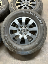 Load image into Gallery viewer, OEM 18" '24-'26 Toyota Land Cruiser OEM Used Wheels 265/70R18 Michelin Tires LT
