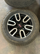 Load image into Gallery viewer, Set of 4 Used AT4 '00-'26 GMC Sierra 1500 Wheels 275/60R20 Goodyear AT Tires LT
