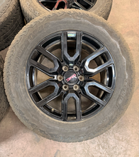 Load image into Gallery viewer, Set of Used 20" '00-'26 GMC Sierra 1500 Elevation Rims 275/60R20 Bridgestone LT
