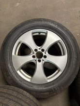 Load image into Gallery viewer, Set of Used OEM '15-'19 Mercedes-Benz GLS-Class Wheels on 275/55R19 Continentals
