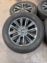 Load image into Gallery viewer, OEM 20" '24-'26 Toyota Land Cruiser Charcoal Wheels 265/60R20 Yokohama Tires LT
