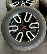 Load image into Gallery viewer, Set of 4 Used AT4 '00-'26 GMC Sierra 1500 Wheels 275/60R20 Goodyear AT Tires LT
