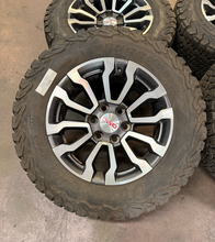 Load image into Gallery viewer, Set of Used '00-'26 GMC Sierra 1500 AT4 18" OEM Wheels 265/65R18 BFG AT TAKO2 LT
