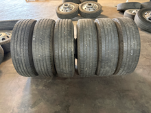 Load image into Gallery viewer, OEM '19-'26 RAM 3500 Dually 17" Used Steel Wheels 235/80R17 Nexen Roadian E LT
