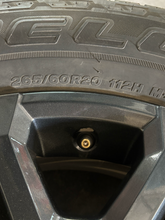 Load image into Gallery viewer, OEM '22-'26 Toyota Tundra 20" Dark Charcoal Used Wheels 265/60R20 Bridgestone LT
