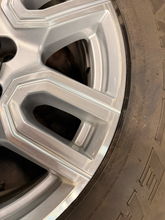 Load image into Gallery viewer, Set of Used 20" '11-'26 GMC Sierra 2500 Silver Machined Rims 275/65R20 Tires LT
