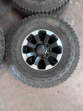 Load image into Gallery viewer, OEM '05-'26 RAM 2500 Power Wagon Used Black Polished Wheels 35/12.50R17 Tires LT
