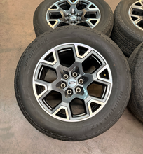 Load image into Gallery viewer, Set of Used '05-'26 Ford F150 Charcoal Machined Rims 275/60R20 Hankook Tires LT
