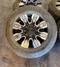 Load image into Gallery viewer, Set of Used '11-'26 GMC Sierra Denali Ultimate 2500 Wheels 275/65R20 Goodyear LT
