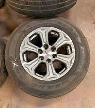 Load image into Gallery viewer, Set of 4 Used 18" OEM '00-'26 GMC Sierra 1500 Grey Machined Wheels 265/65R18 LT
