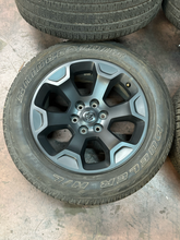 Load image into Gallery viewer, OEM '19-'26 RAM 1500 Matte Black 20" Used Wheels 275/55R20 Bridgestone Tires  LT

