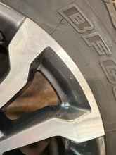 Load image into Gallery viewer, Set of Used '00-'26 GMC Sierra 1500 AT4 18" OEM Wheels 265/65R18 BFG AT TAKO2 LT
