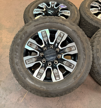 Load image into Gallery viewer, Set of Used OEM '11-'26 GMC Sierra 2500 Denali Ultimate 20" Wheels 275/65R20 LT
