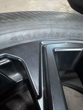 Load image into Gallery viewer, OEM '22-'26 Toyota Tundra Black TRD Used 20" Wheels on 265/60R20 Yokohama XCV LT
