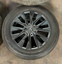 Load image into Gallery viewer, Set of Used 20" '24-'26 Lexus GX550 Black Wheels on 265/55R20 Yokohama Tires LT
