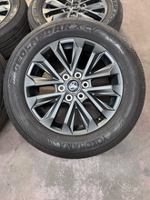Load image into Gallery viewer, OEM 20" '24-'26 Toyota Land Cruiser Charcoal Wheels 265/60R20 Yokohama Tires LT
