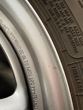Load image into Gallery viewer, Set of Used 17" '05-'26 Ford F-150 Steel Wheels on 265/70R17 Cooper ATP Tires LT
