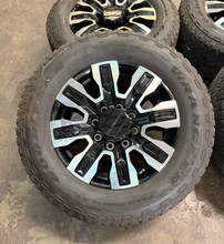 Load image into Gallery viewer, Set of Used 20" '11-'26 GMC Sierra Denali Ultimate 2500 Rims 275/65R20 Tires LT
