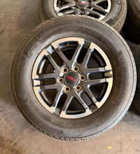 Load image into Gallery viewer, Set of Used TRD '24-'26 Toyota Tacoma 18" Wheels on 265/65R18 Michelin Tires LT
