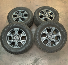 Load image into Gallery viewer, OEM '24-'26 Overtrail+ Lexus GX550 Used 18" Wheels 265/70R18 Toyo AT3 Tires LT

