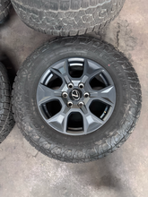Load image into Gallery viewer, OEM '24-'26 Overtrail+ Lexus GX550 18" Charcoal Wheels on 265/70R18 Toyo AT3 LT
