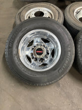 Load image into Gallery viewer, Set of 6 Used '11-'26 GMC Sierra 3500 Dually 17" Wheels 235/80R17 Michelin XC LT
