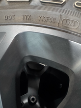 Load image into Gallery viewer, OEM '19-'26 RAM 1500 Matte Black 20" Used Wheels on 275/55R20 Bridgestone  LT
