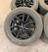 Load image into Gallery viewer, Set of Used 20" '00-'26 GMC Sierra 1500 Elevation Rims 275/60R20 Bridgestone LT

