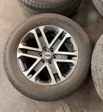 Load image into Gallery viewer, Set of 4 Used 20" '05-'26 Ford F-150 10345 Wheels 275/60R20 Hankook AT2 Tires LT
